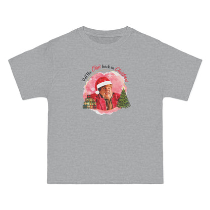 Put The Chris Back In Christmas - Men's Heavyweight T-Shirt