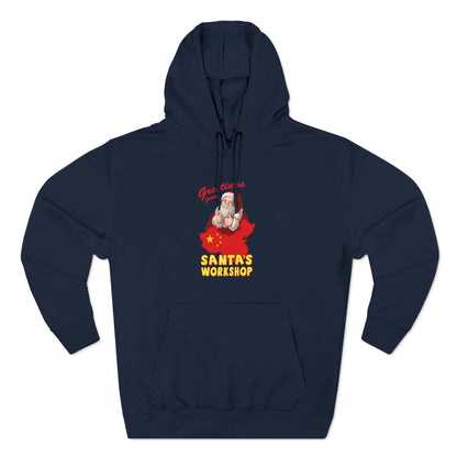 Greetings From Santa's Workshop (China) - Hoodie