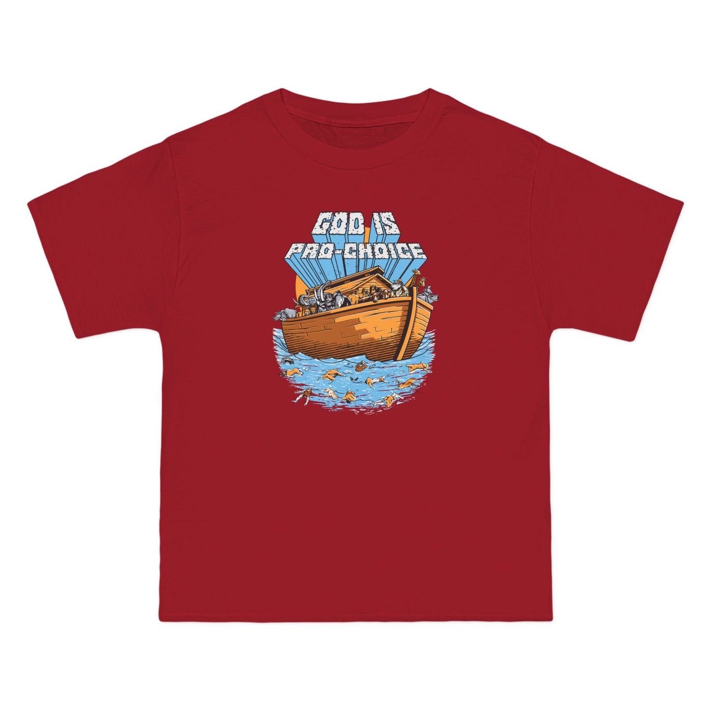 God Is Pro-Choice - Men's Heavyweight T-Shirt