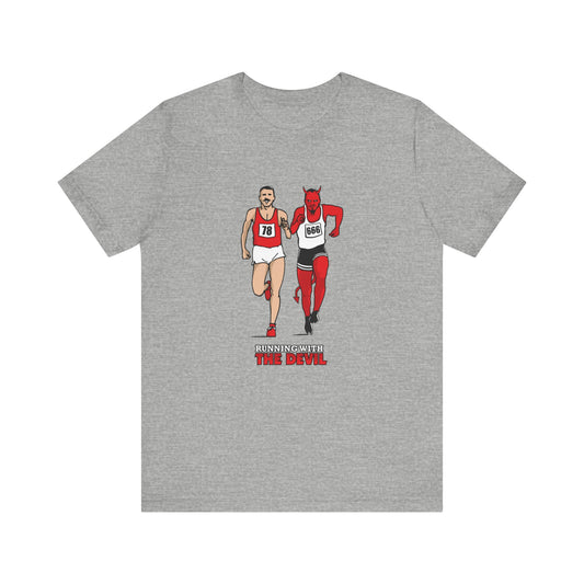 Running With The Devil - Men's T-Shirt