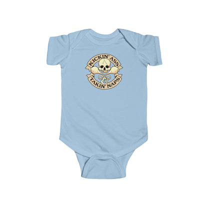 Kickin' Ass & Takin' Naps - Baby Onesie