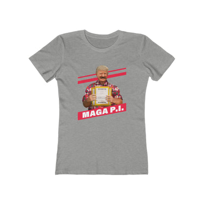 Maga P.I. (Donald Trump) - Women's T-Shirt