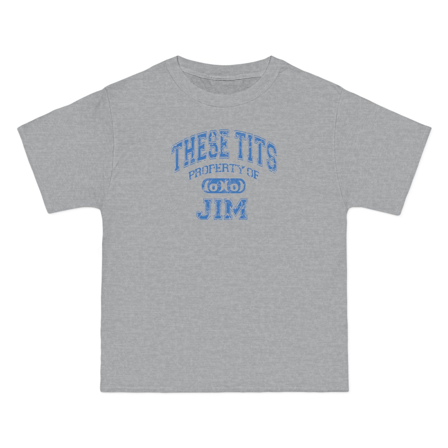 These Tits Property Of (Name) - Men's Tall T-Shirt