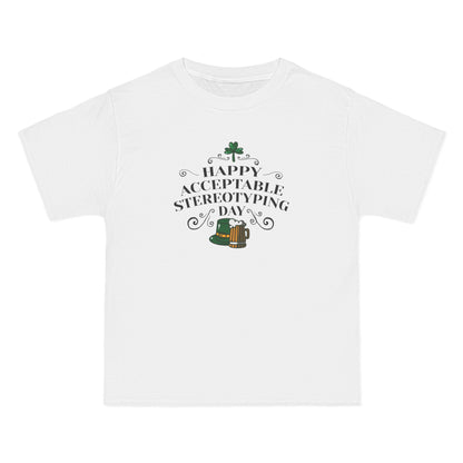 Happy Acceptable Stereotyping Day - Men's Heavyweight T-Shirt