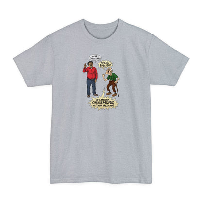 Merry Christmas Vs. Merry Christmore - Men's Tall T-Shirt