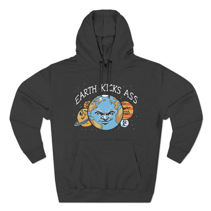 Earth Kicks Ass - Hoodie