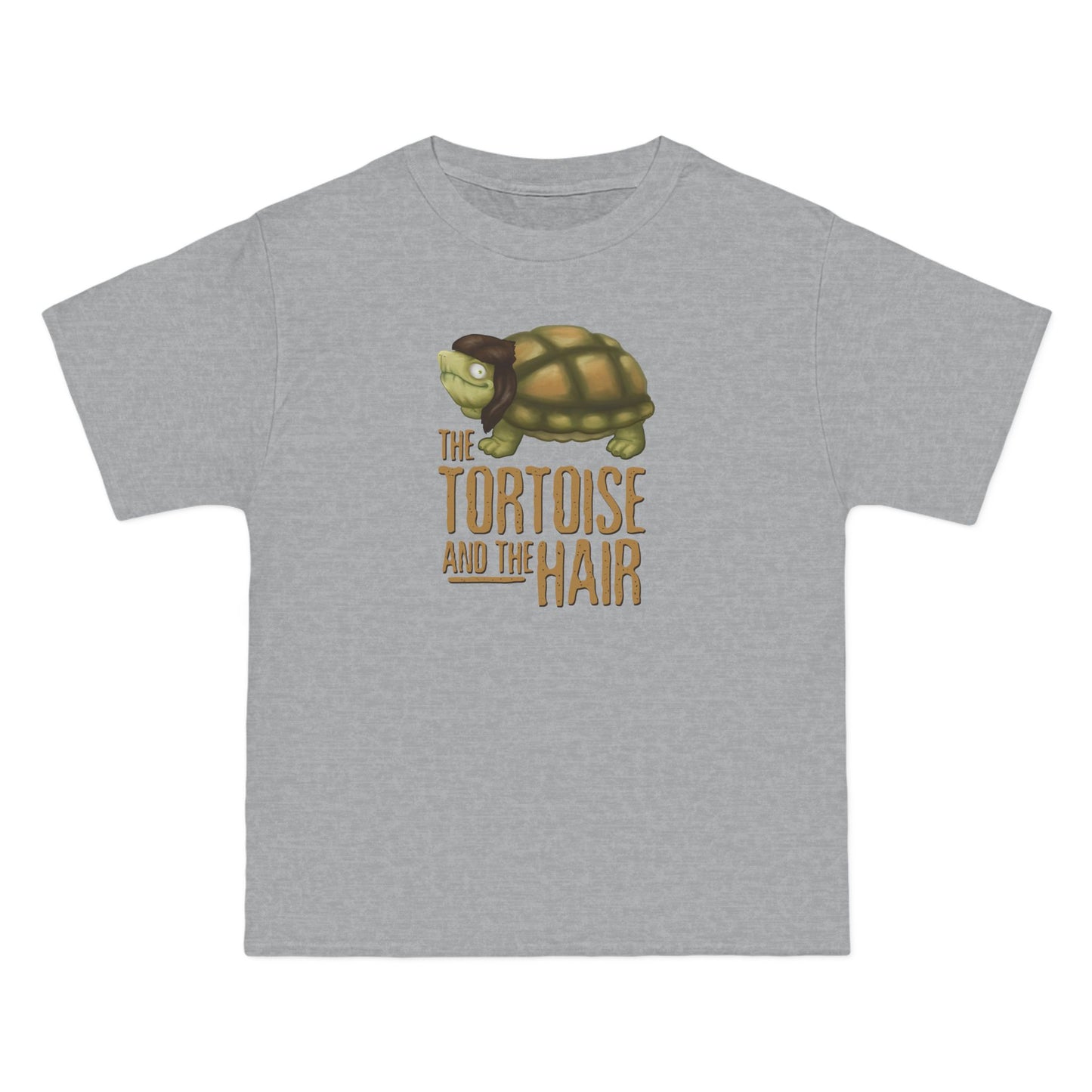 The Tortoise And The Hair - Men's Heavyweight T-Shirt