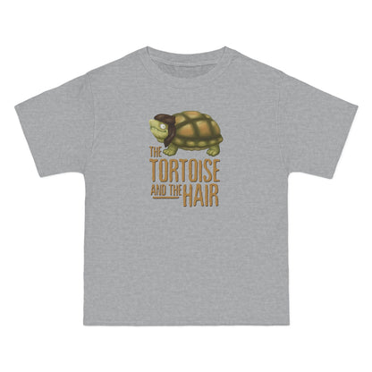 The Tortoise And The Hair - Men's Heavyweight T-Shirt