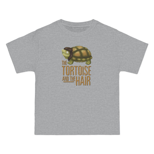 The Tortoise And The Hair - Men's Heavyweight T-Shirt