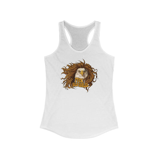 Fuck Bald Eagles - Women's Racerback Tank