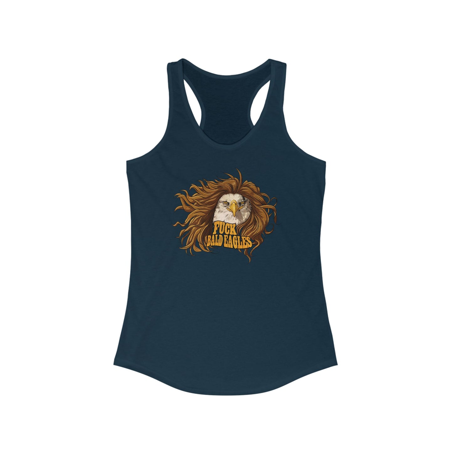 Fuck Bald Eagles - Women's Racerback Tank