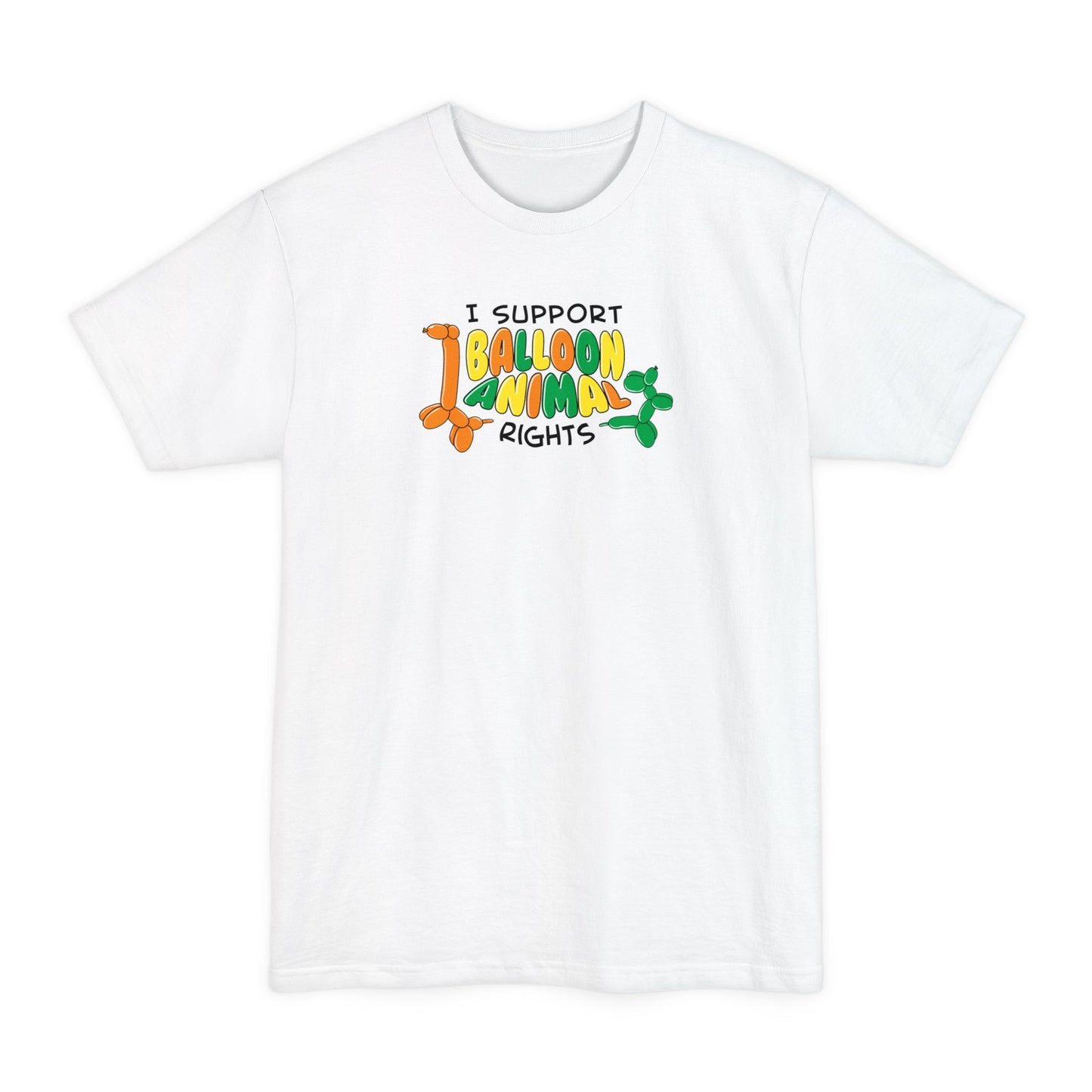 I Support Balloon Animal Rights - Men's Tall T-Shirt