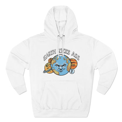 Earth Kicks Ass - Hoodie