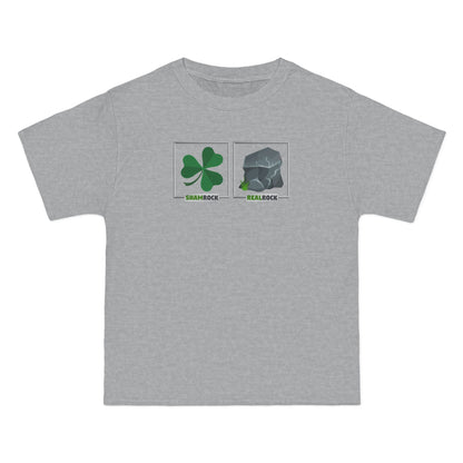 Shamrock Realrock - Men's Heavyweight T-Shirt