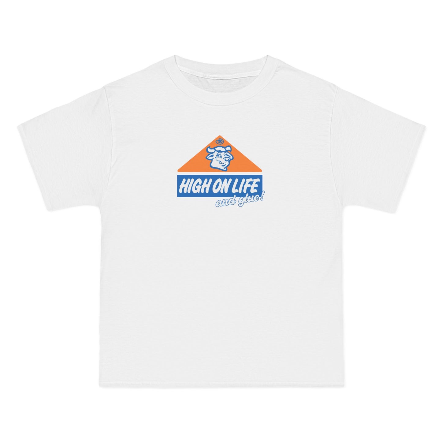 High On Life (And Glue) - Men's Heavyweight T-Shirt