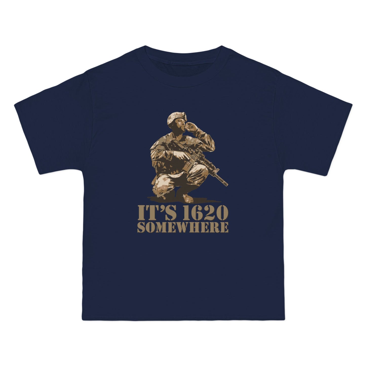 It's 1620 Somewhere - Men's Heavyweight T-Shirt