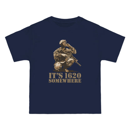 It's 1620 Somewhere - Men's Heavyweight T-Shirt