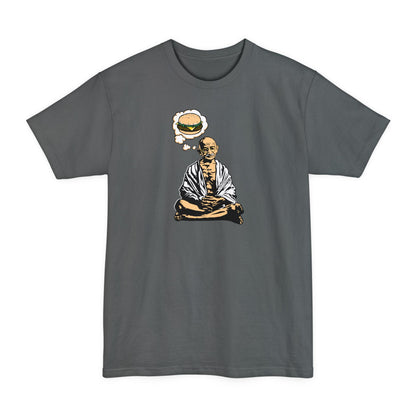 Gandhi Cheeseburger - Men's Tall T-Shirt