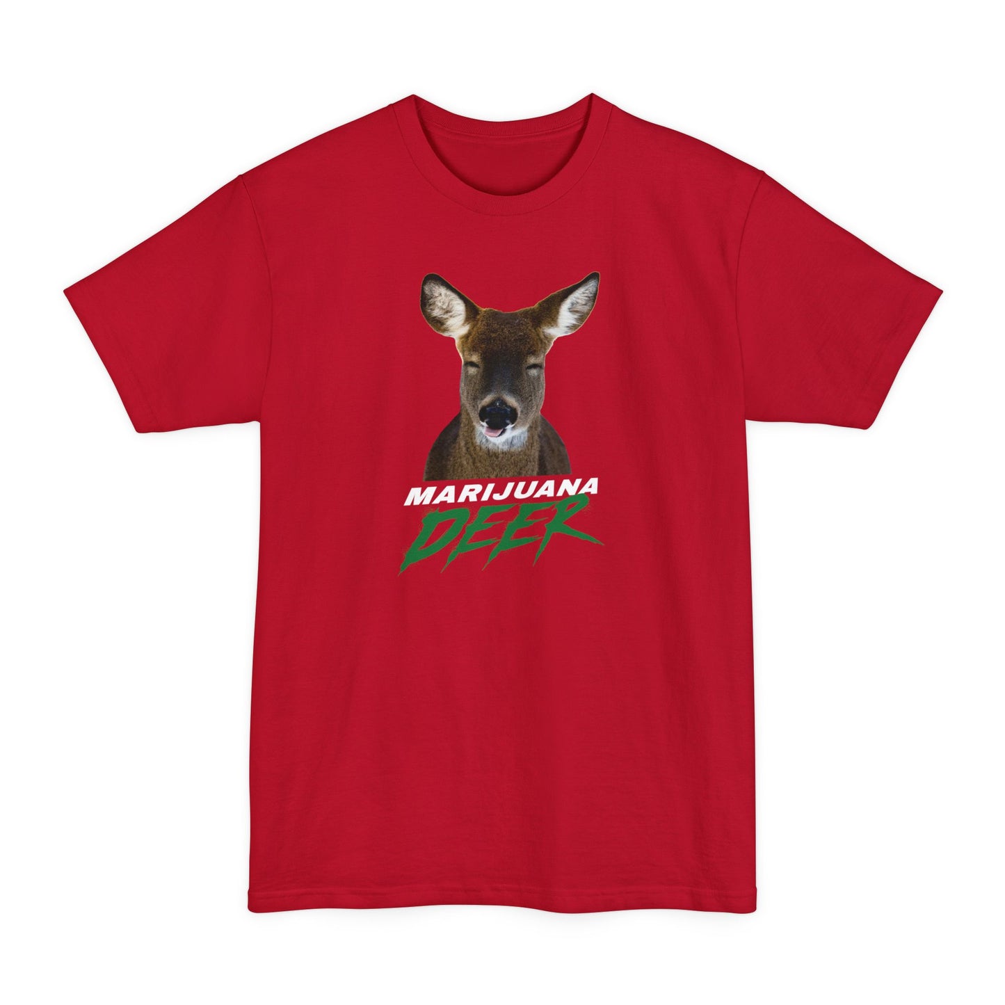 Marijuana Deer - Men's Tall T-Shirt