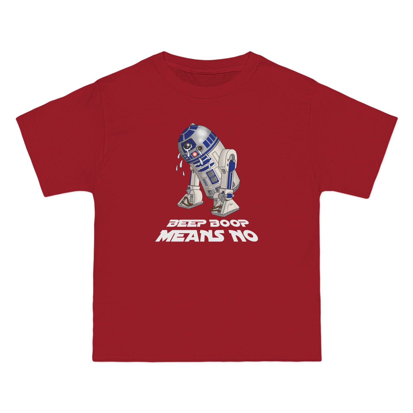 Beep Boop Means No - Men's Heavyweight T-Shirt