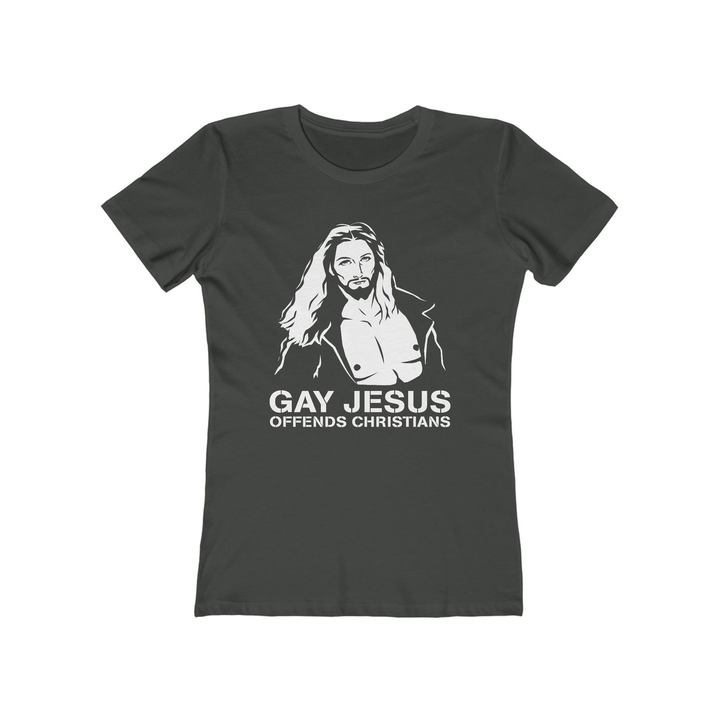Gay Jesus Offends Christians - Women’s T-Shirt