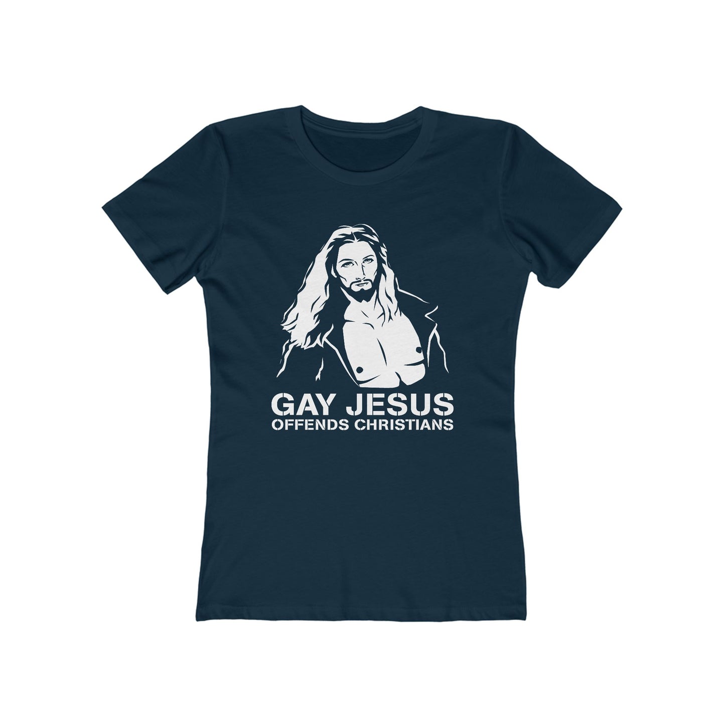 Gay Jesus Offends Christians - Women’s T-Shirt