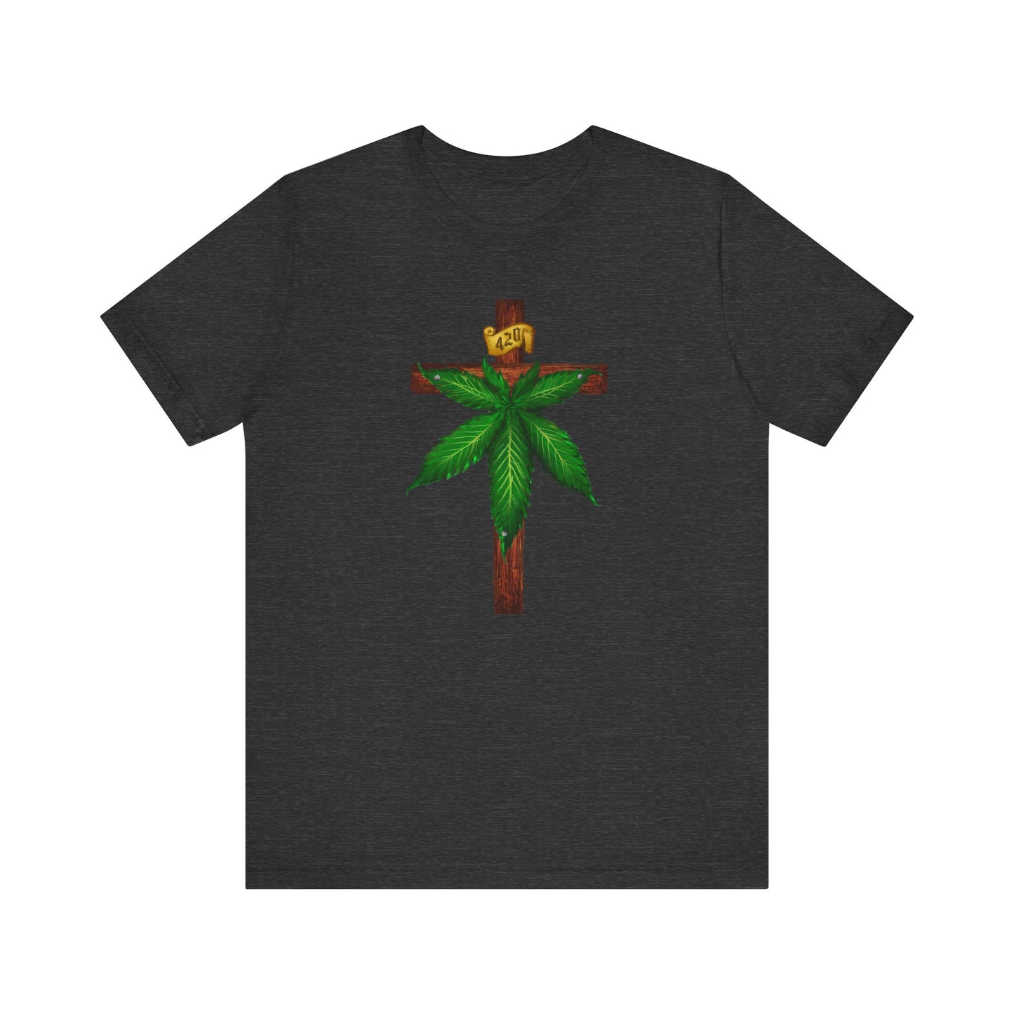 Marijuana Crucifixion - Men's T-Shirt