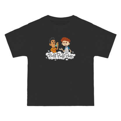 Puff Puff Pass (Inhaler) - Men's Heavyweight T-Shirt