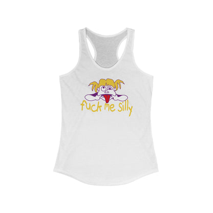 Fuck Me Silly - Women's Racerback Tank