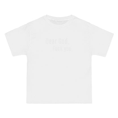 Dear God - Fuck You - Men's Heavyweight T-Shirt