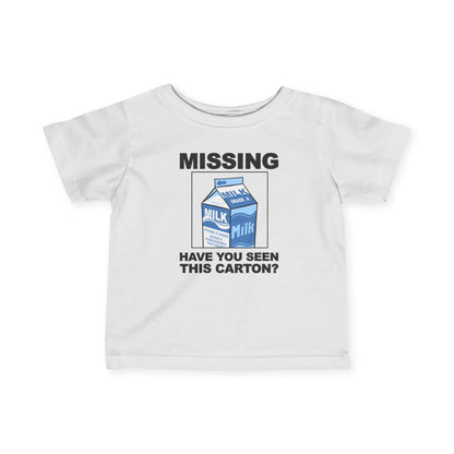 Missing - Have You Seen This Carton? - Baby T-Shirt