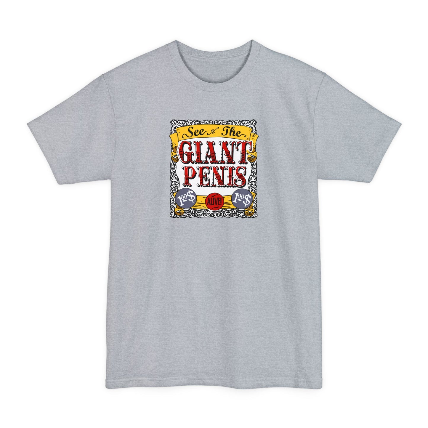 See The Giant Penis - Men's Tall T-Shirt