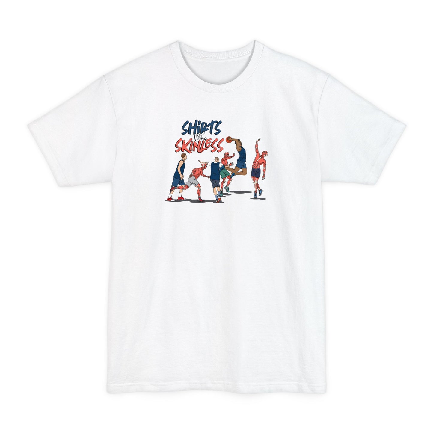 Shirts Vs. Skinless - Men's Tall T-Shirt