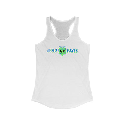 Jesus Raves - Women's Racerback Tank