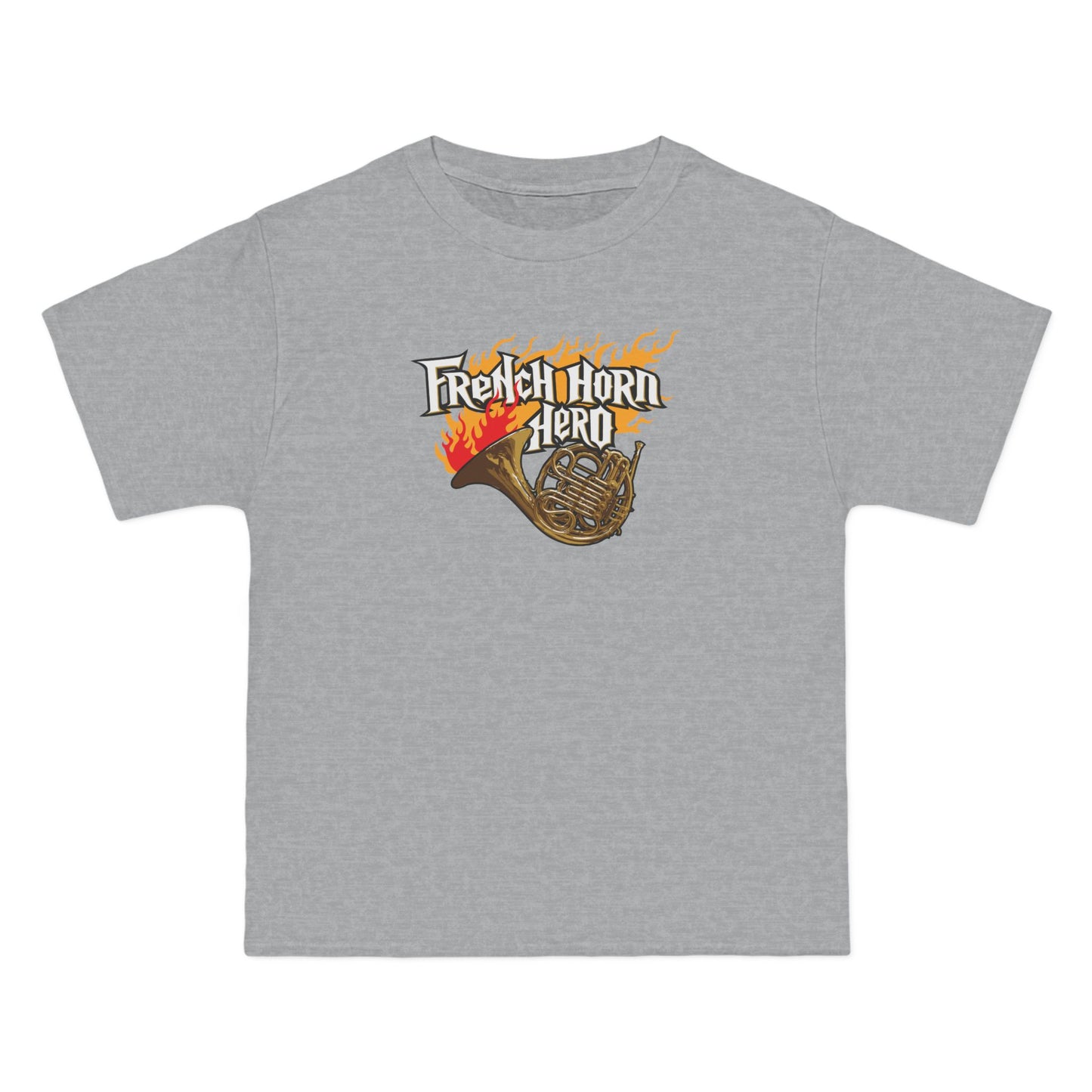 French Horn Hero - Men's Heavyweight T-Shirt