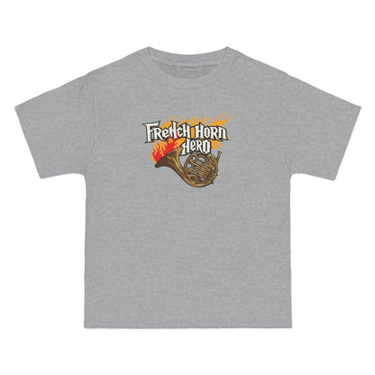 French Horn Hero - Men's Heavyweight T-Shirt