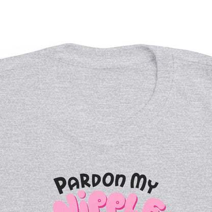 Pardon My Nipple Breath - Toddler T-Shirt