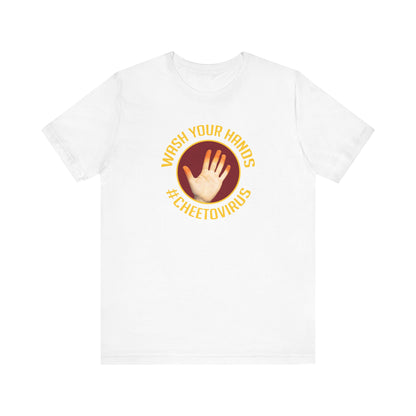 Wash Your Hands (Hashtag) Cheetovirus - Men's T-Shirt