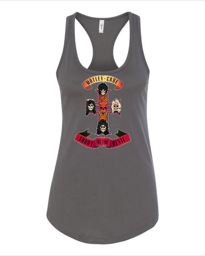Motley Roses - Appetite For The Devil - Women's Racerback Tank