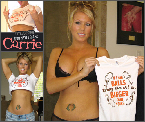 T-SHIRT HELL'S WHORE OF THE MONTH