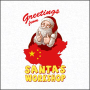 GREETINGS FROM SANTA'S WORKSHOP (CHINA)