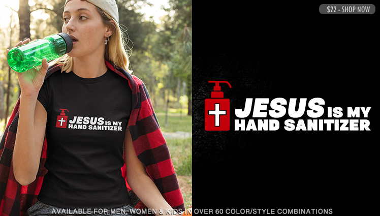 JESUS IS MY HAND SANITIZER (CORONAVIRUS)