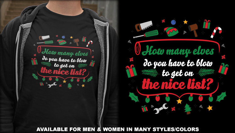 HOW MANY ELVES DO YOU HAVE TO BLOW TO GET ON THE NICE LIST?