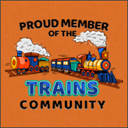 PROUD MEMBER OF THE TRAINS COMMUNITY